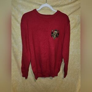 Tommy Hilfiger Yachtsmen Sweater – Red/Navy – Size XL Vintage